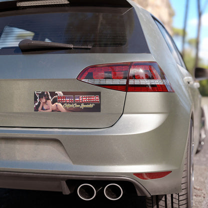 Nova Nekura: Catgirl Care Specialist Car Magnet