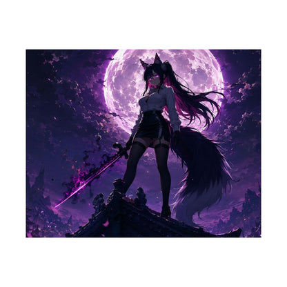 Voilet Moonlight Nova - Wall Art
