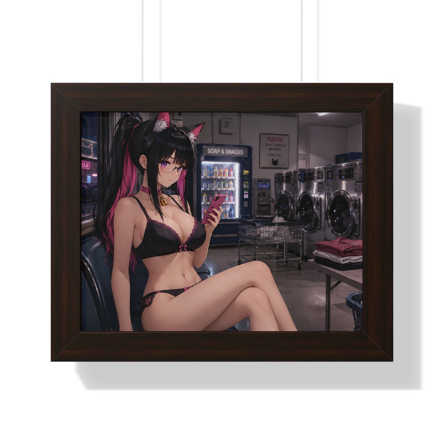 Nova Forgot to do laundry - Framed