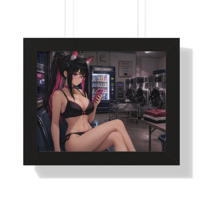 Nova Forgot to do laundry - Framed