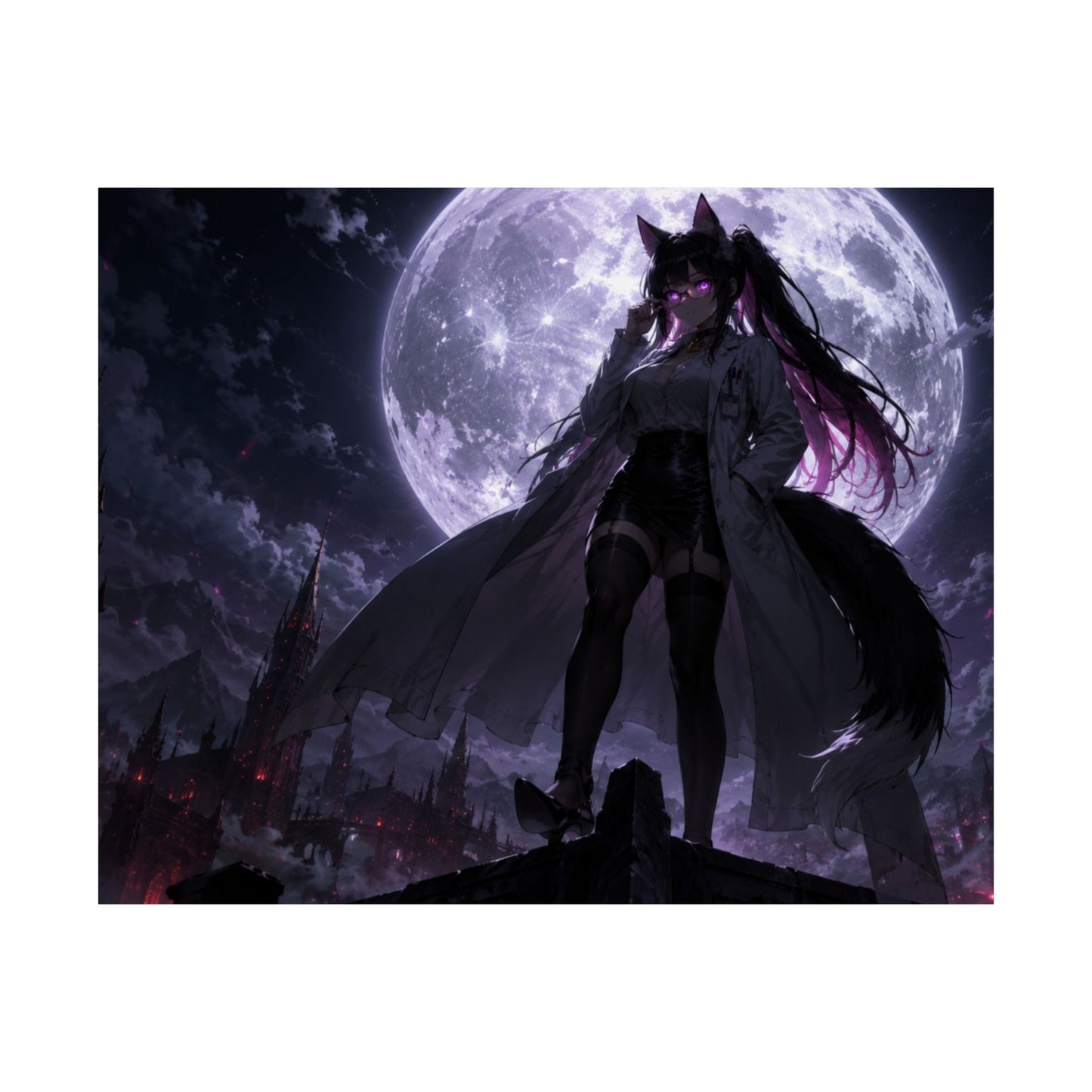 Moonlit Doctor Nova - Wall Art