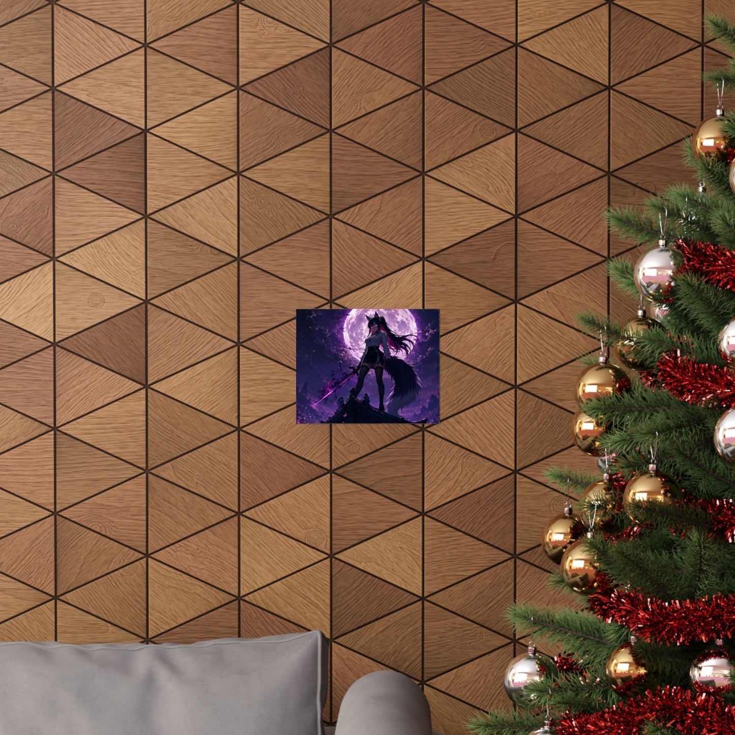 Voilet Moonlight Nova - Wall Art