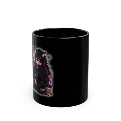 Don't talk to me mug - black