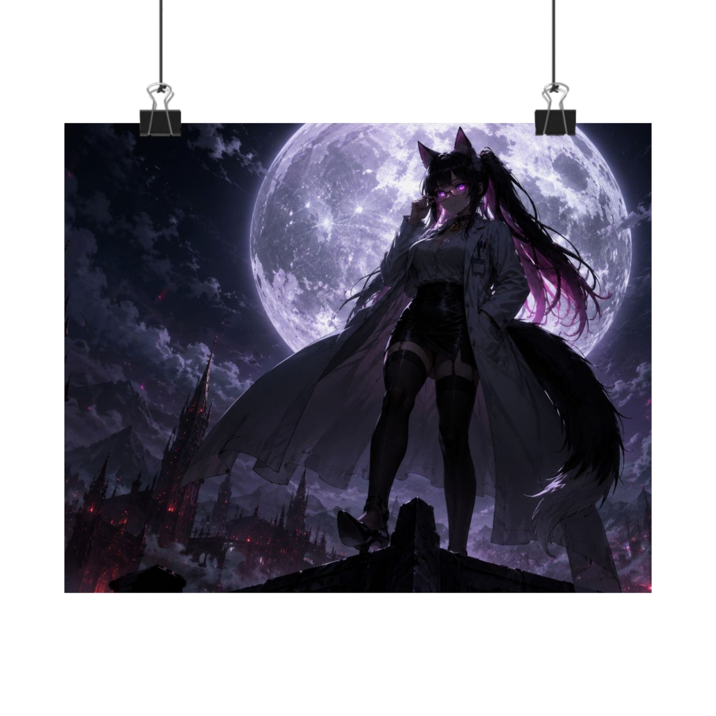 Moonlit Doctor Nova - Wall Art