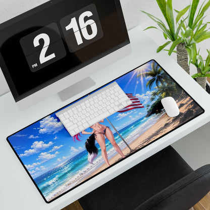 Nova American Flag Bikini Desk Mat